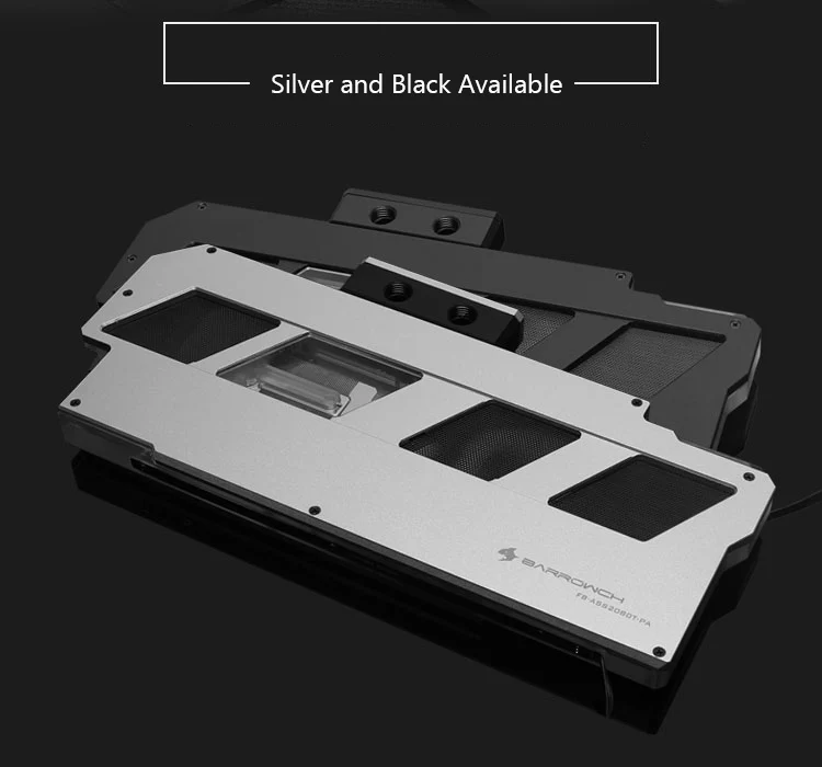 Водяной блок Barrow GPU для ASUS ROG STRIX RTX 2080TI A11G GAMING/2080 O8G GAMING/2080 8G GAMING, кулер для GPU FB-ASS2080T-PA