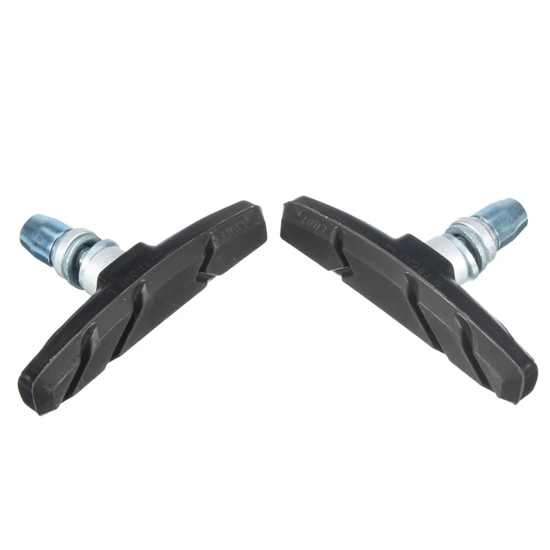 Недавно 1 пара 70 мм велосипедные блоки тормозных колодок BMX Road MTB Hybrid Rubber V-Brake BFE88 |