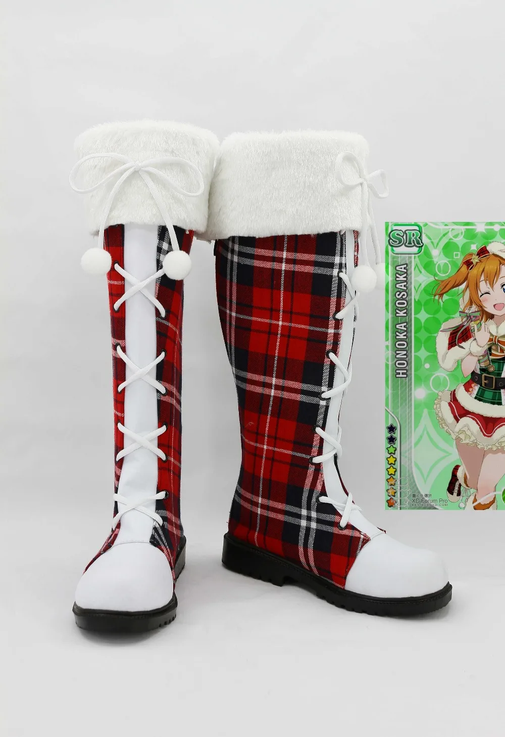 Рождественская обувь Love Live Lovelive Хонока Осака Костюмные сапоги для косплея