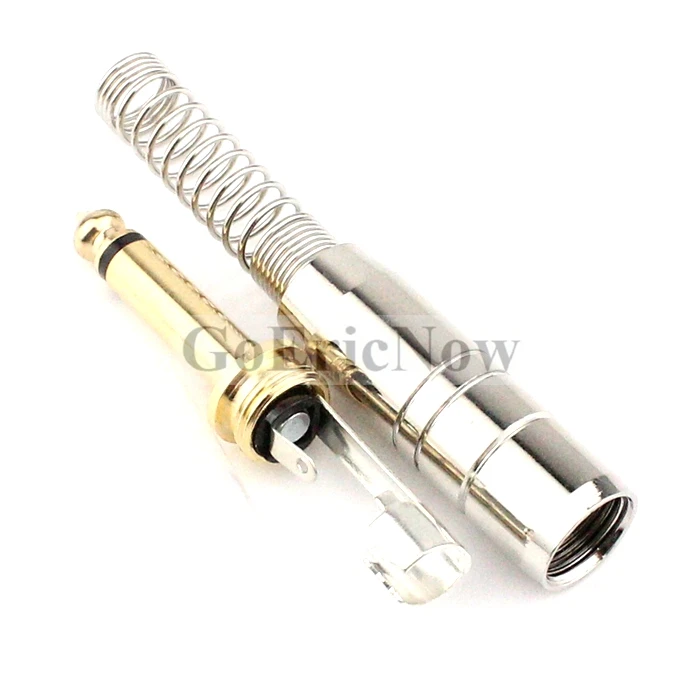 20 pcs Goldplated 6.35mm 6.5mm Audio Mono Connector Adapter Plug | Обустройство дома