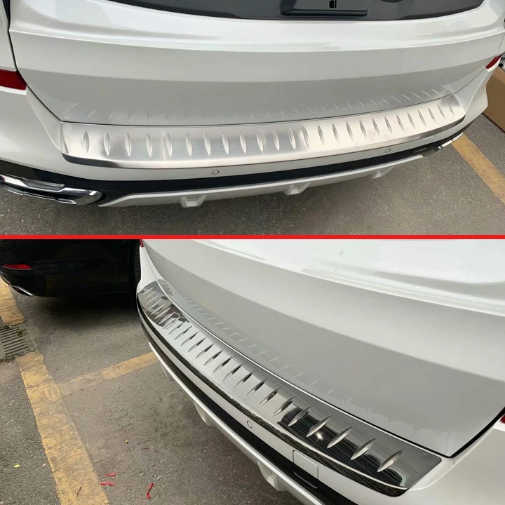 Для BMW X5 G05 2019 2020 Нержавеющая сталь защита заднего бампера оконные пороги внешние