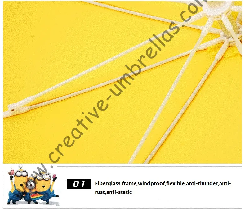 Зонт для выражения младенца детский зонт 8 мм со стальным стержнем и спицами из