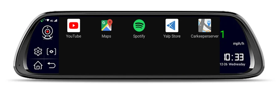 WHEXUNE Автомобильный видеорегистратор 4G Android 8,1 ADAS с зеркальным приводом dvr gps навигатор Авто FHD 1080P wifi видео регистратор