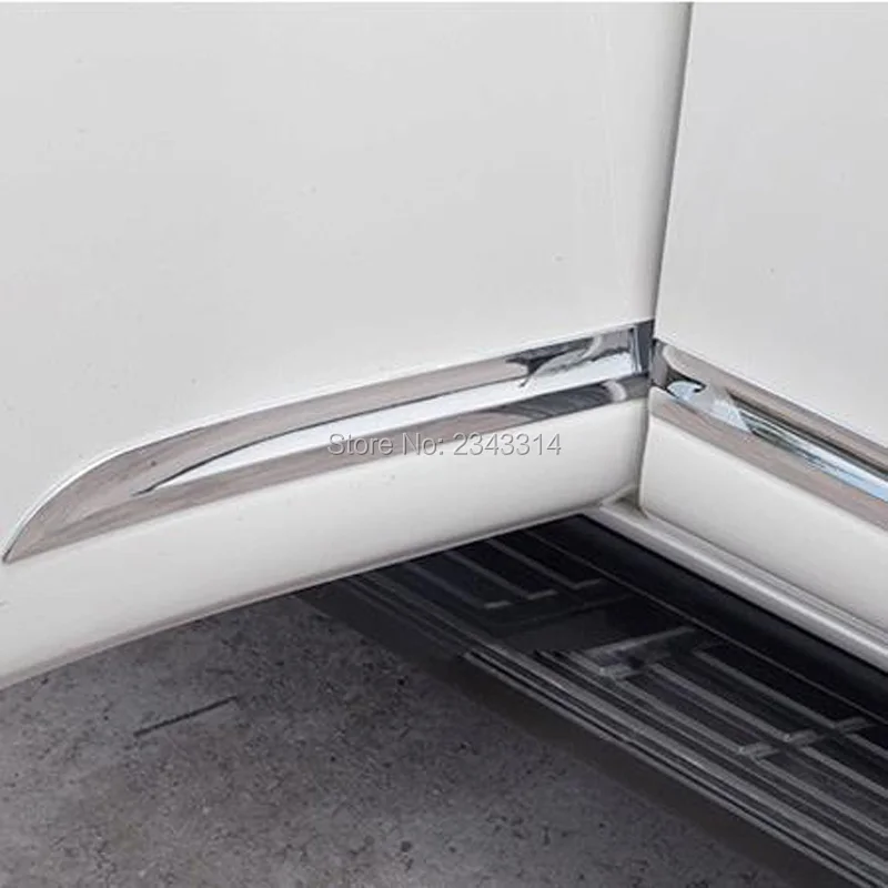 Для 2014 2015 2016 Toyota Land Cruiser Prado J150 150 ABS Хромированная Автомобильная дверь боковое тело