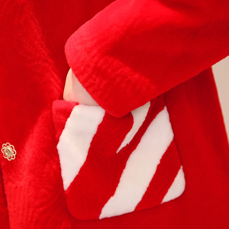 

Fashion pockets natural wool coats outerwear women stand collar single breasted real wool jackets 2019 new autumn winter