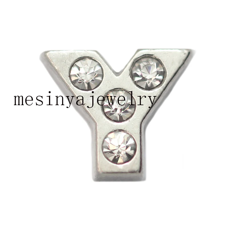 10 шт. с циркониевым кристаллом на заказ Плавающие Подвески для стеклянного