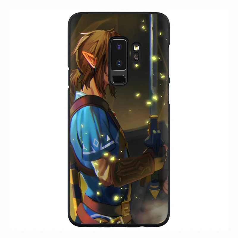 Legend of zelda мягкий чехол для телефона samsung Galaxy M10 20 30 S6 7 Edge S8 9 10 Plus S10E Note 8 9 - Цвет: B1