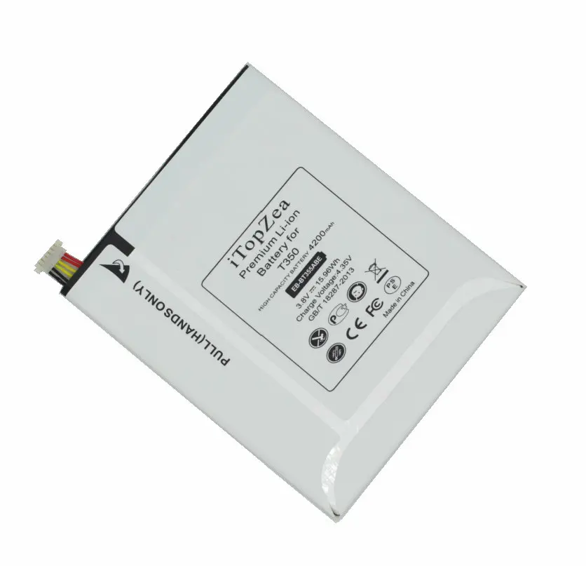 1x4200 мА/ч EB BT355ABE запасная батарея для Samsung Galaxy Tablet Tab A 8 0 T350 SM P350 T355 T355C P355C P355 T357W|battery