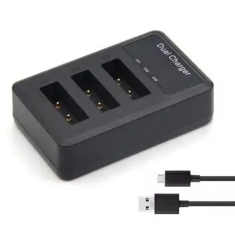 3-SlotsCharger NP-BX1 Battery NP BX1 Bateria+ 3 Slots Charger for Sony DSC RX1 RX100 AS100V M3 M2 HX300 HX400 HX50 HX60 GWP88 AS15 WX350 camera - Color: 3-SlotsCharger