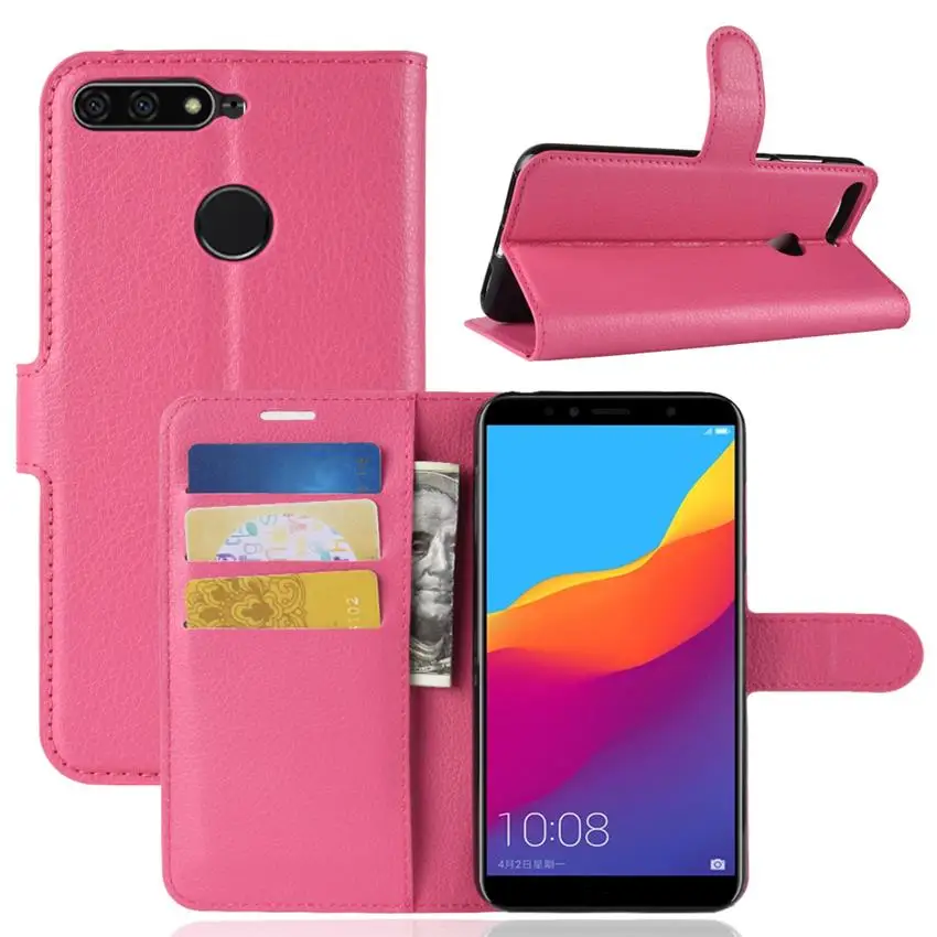 Роскошный кожаный чехол для huawei Honor 7A Pro, чехол, откидная задняя крышка, чехол для телефона, для huawei Honor 7 A Pro, AUM-L29, чехол, Fundas