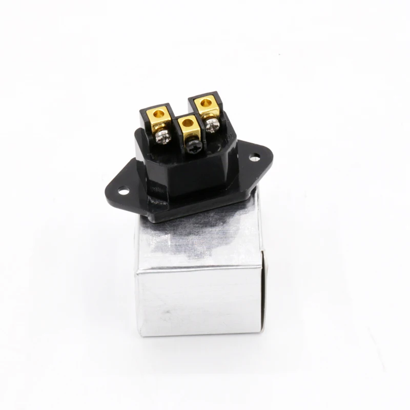 24K позолоченный CC Платина 126C криогенная обработка IEC розетка на входе|iec socket|inlet