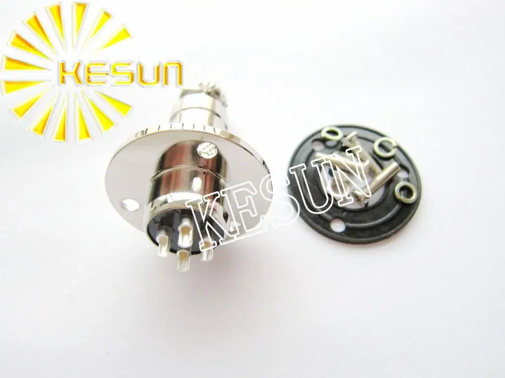 Бесплатная доставка 5 пар фланцевый штекер и гнездо 16 мм|Соединители| |