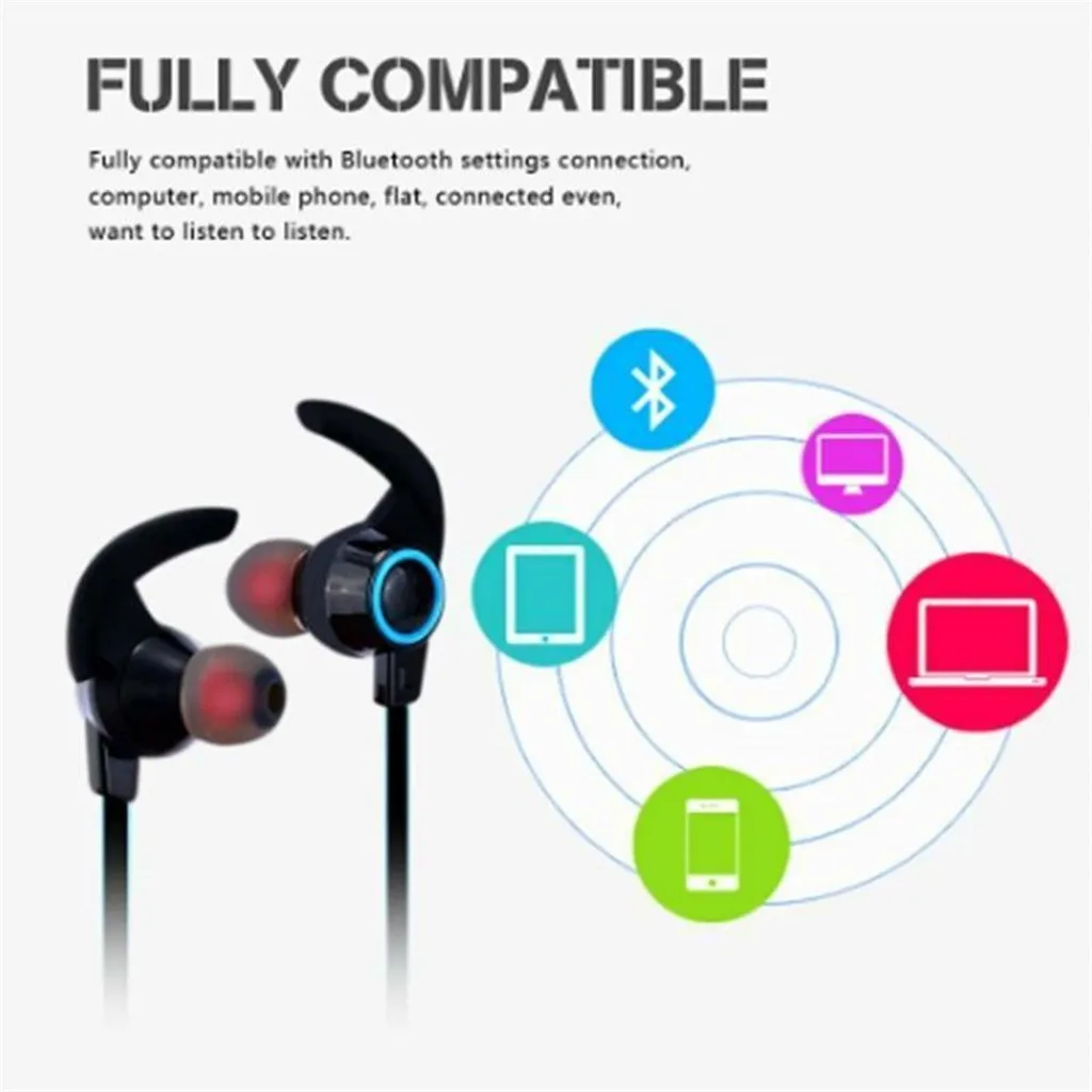 Bluetooth наушники BT 4 1 для бега на открытом воздухе|Наушники и гарнитуры| |