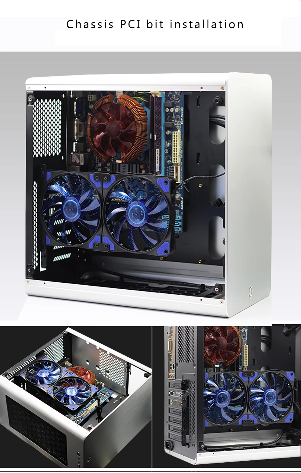 Компьютер/ПК корпус cooler master жесткий диск радиатор держатель видеокарты кулер материнская плата бесшумный радиатор 12 В Вентилятор охлаждения процессора