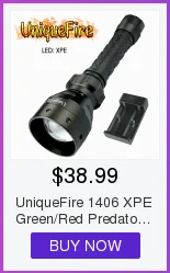 Uniquefire 1503-4715 S IR 850 охотничий светодиодный фонарь инфракрасного ночного видения Водонепроницаемая лампа фонарь дизайн 3 режима