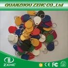 (100 шт.) 13,56 МГц rfid-метка M1 S50 UID, сменный брелок для карт ISO14443A, блок 0 Sector wridable