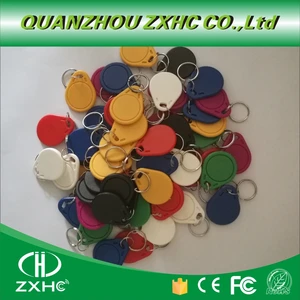 (100 шт.) 13,56 МГц rfid-метка M1 S50 UID, сменный брелок для карт ISO14443A, блок 0 Sector wridable