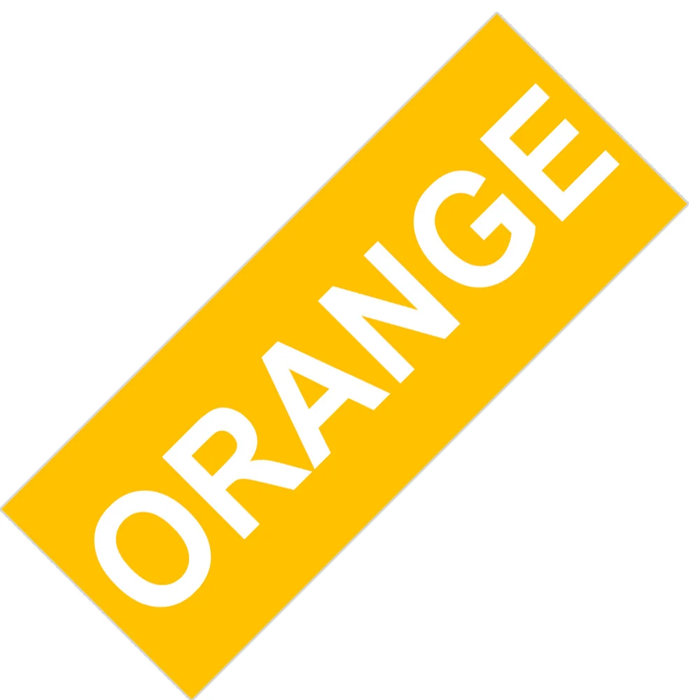 White on Orange Fimax 1 шт. узорная лента TZE231 Tze-231 12 мм лента для маркировки совместима с принтерами Brother p-touch P TZe131 tz231 tze 231 - Цвет: White on Orange