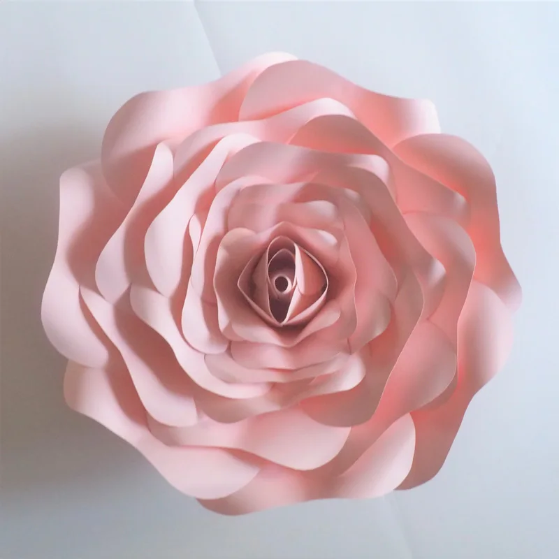 2018 смешанные детские розовые цвета слоновой кости гигантские бумажные розы