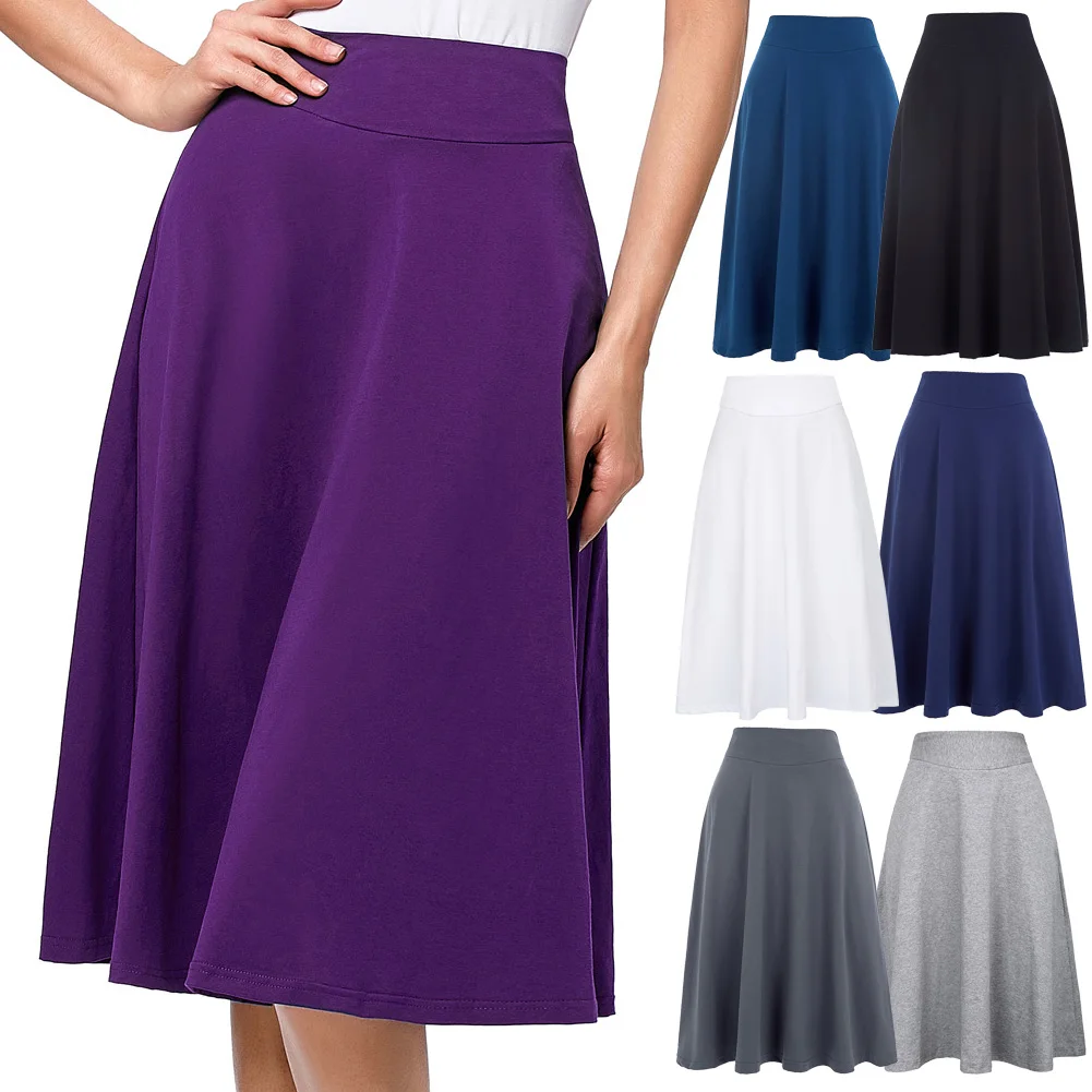 Новинка 2020 летние модные юбки для женщин офисные высокая талия Saias faldas jupe