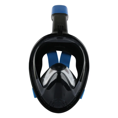 Dark Blue Black Маска для подводного плавания с защитой от тумана, для подводного плавания, тренировочная маска для подводного плавания, маска для подводного плавания с дышащей трубкой для плавания - Цвет: Dark Blue Black