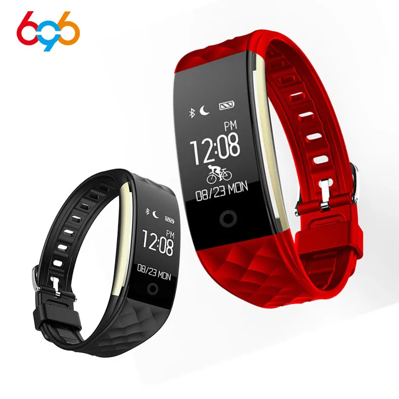 Браслет для часов S2 мониторинг сердечного ритма Bluetooth спортивный шагомер умный