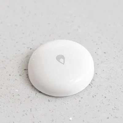 Белый Xiaomi Mijia Aqara датчик погружения воды детектор утечки воды для дома удаленный сигнал безопасности замачивания сенсор - Цвет: Белый