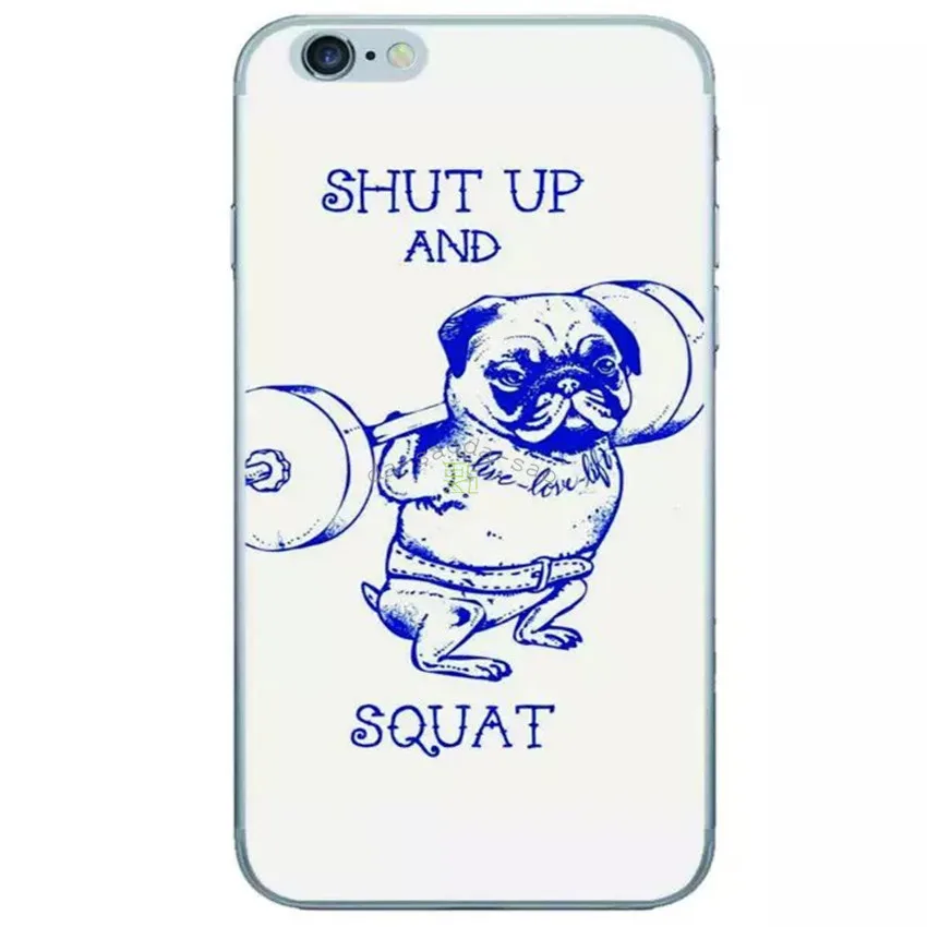 Soft TPU Celular Fundas capa para mobile phone shell For iPhone 5S Cover Fashion cartoon interesting Puppy weight Case |