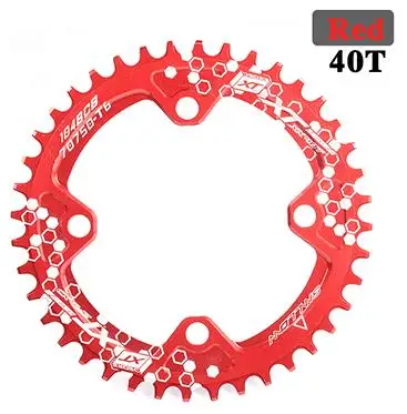 Рукоятка велосипеда 104BCD круглая форма узкая широкая 40T/42T/44T/50/52T MTB цепное кольцо