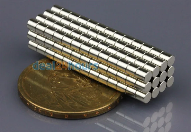 OMO Magnetics 200 шт. N50 Супер Сильные круглые дисковые цилиндрические Магниты