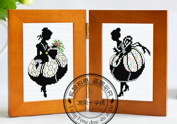 Набор для вышивки крестиком девочек хлопковый набор рукоделия из 14 каратного