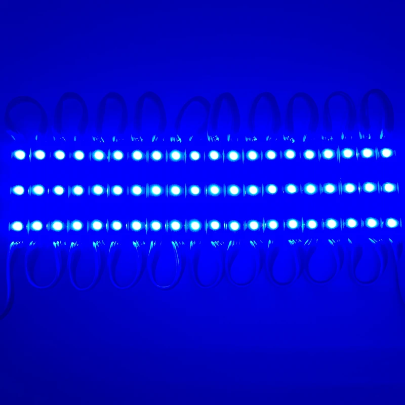 DC12V 5050 3 светодиодный модуль IP65 Водонепроницаемый 5050 Модули RGB LED освещение светодиодный подсветка для письма канала 1000 шт./лот