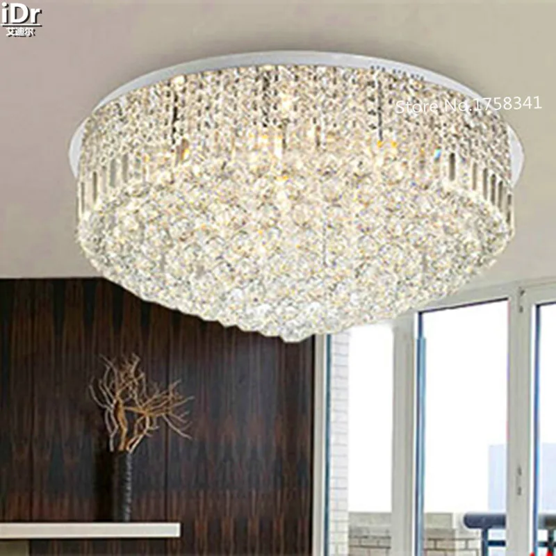 Хрустальная лампа K9 для гостиной потолочная современный минималистичный декор