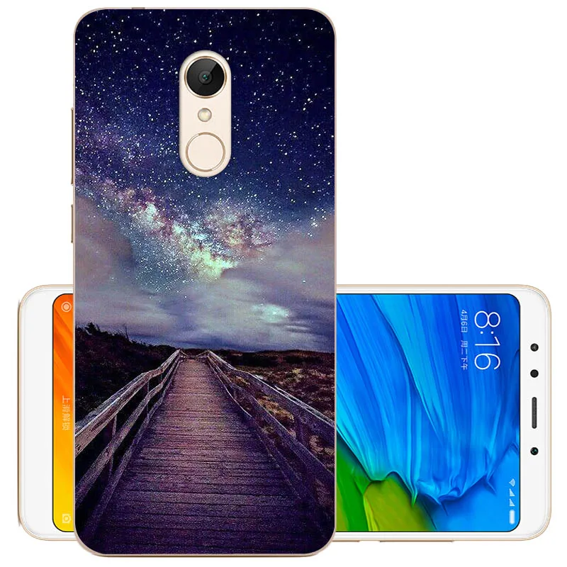 23 Чехол из ТПУ для Xiaomi Redmi 5 plus, чехол на заднюю панель для Xiaomi Redmi 5, чехол для Xiaomi Redmi 5 plus, защитный чехол для телефона, чехол s - Цвет: 23