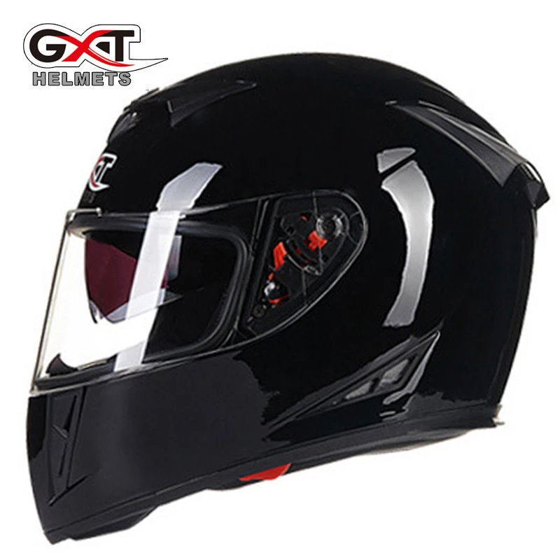 A10 GXT мотоциклетный шлем Casco Moto Double Viso Moto шлемы полное лицо для верховой езды мотокросс шлем Capacete Motociclista для мужчин - Цвет: A10