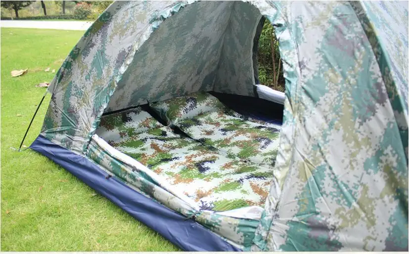 Автоматический надувной туристический коврик камуфляжная палатка воздушная