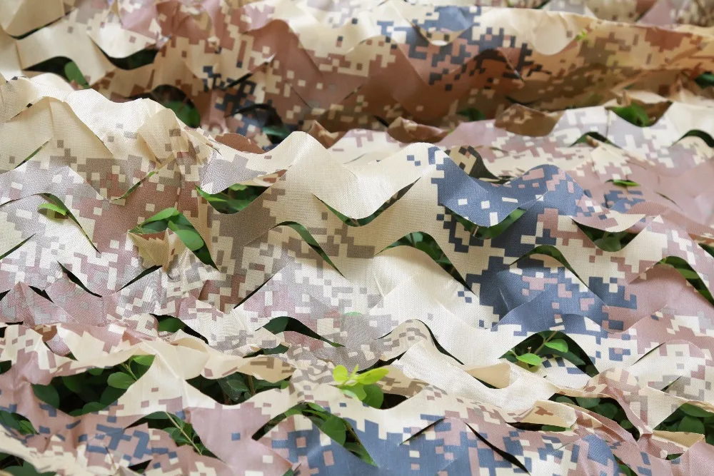 Однослойная охотничья Кемпинг Ghillie чистая лесная камуфляжная сеть джунгли листья камуфляжная сеть для военный автомобиль теневая крышка