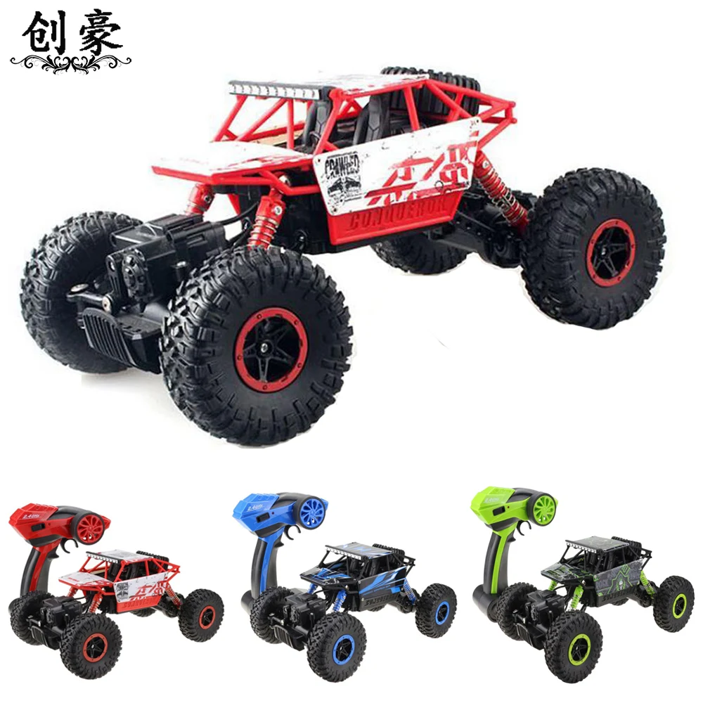 2.4GH 4WD RC автомобиль Рок Гусеничный игрушечные машинки на дистанционном