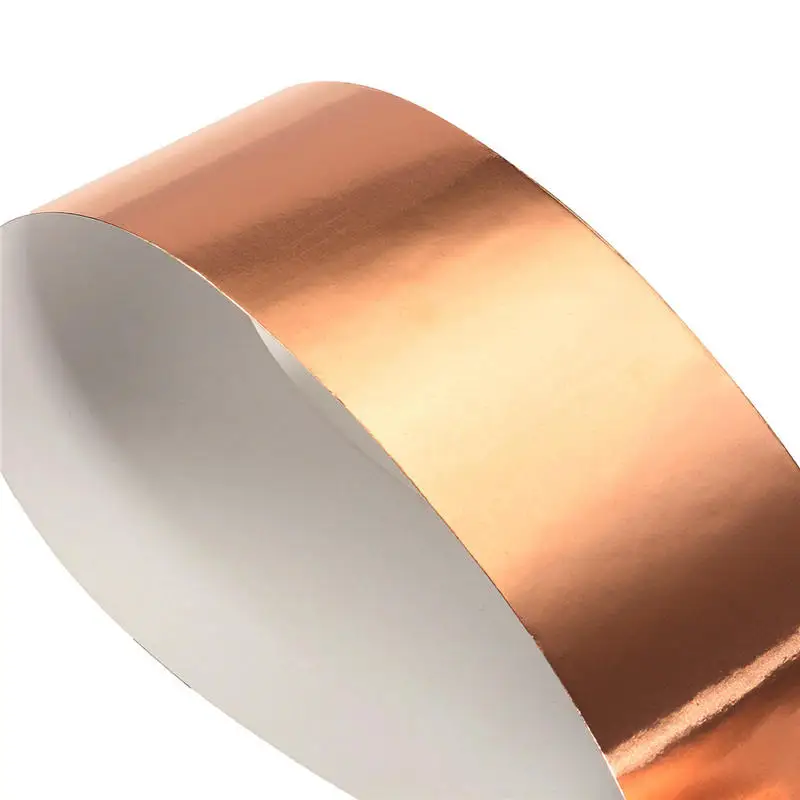 100mm x 5M Adhesive Single Face Electric Conduction Copper Foil Tape EMI Shielding Guitar Slug and Snail Barrier | Обустройство дома