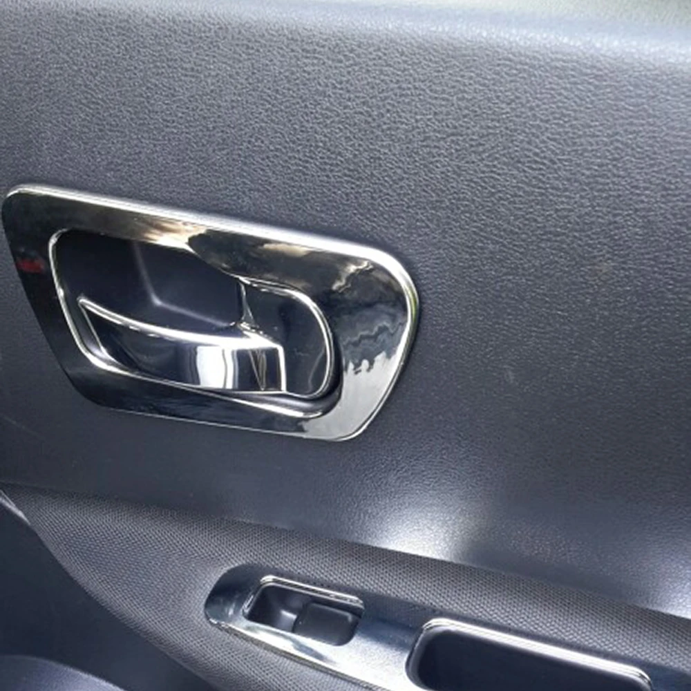 4 шт. Стайлинг автомобиля наклейка из нержавеющей стали ручное зажимное кольцо