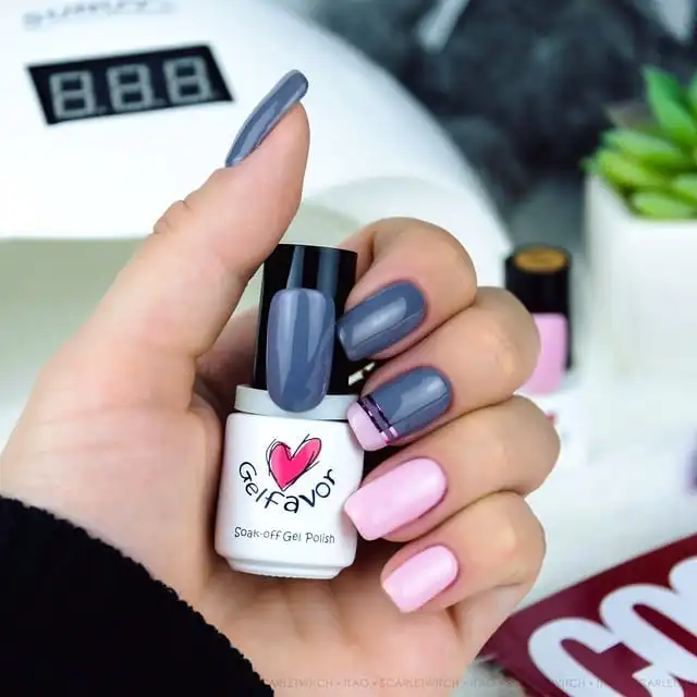 Gelfavor 60 разноцветный Гель лак для ногтей лак 7 мл Vemis Полупостоянный УФ все для маникюра ногти дизайн ногтей