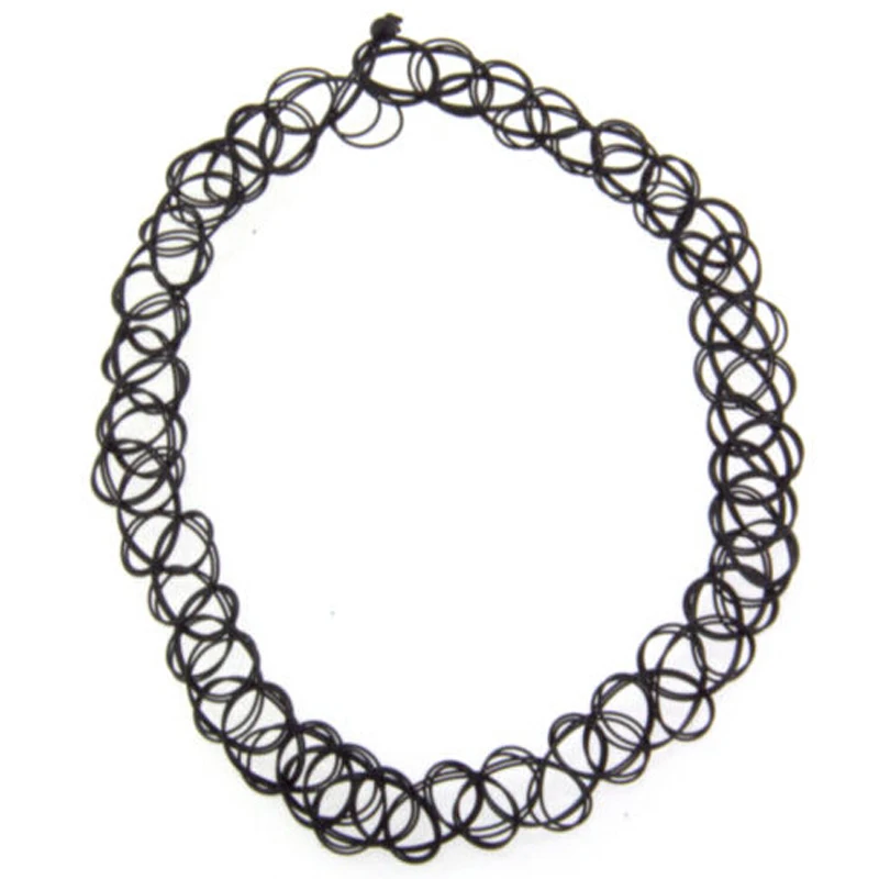 1 шт. модное украшение на шею растягивающаяся Татуировка хна колье ожерелье Хиппи