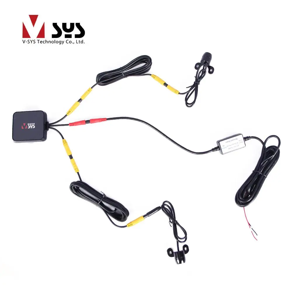 SYS оригинальный завод официальный C6L двойной объектив мотоцикл камера системы с