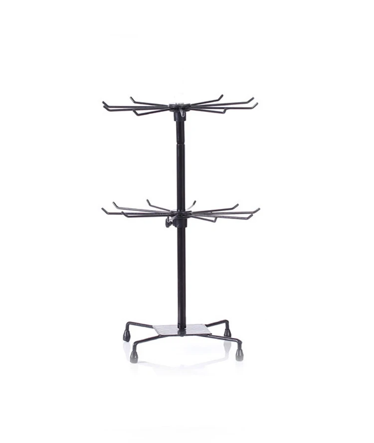 2 яруса черный браслет из кованого железа ожерелье ювелирные изделия дисплей