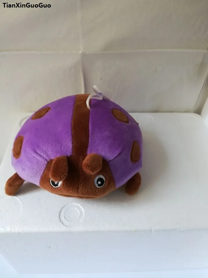 

Милая фиолетовая Божья коровка около 20 см, плюшевая игрушка, мягкая кукла, детская игрушка, подарок на день рождения w2919