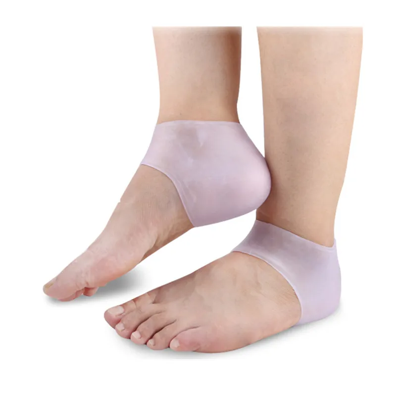 Вставки для обуви силиконовые гелевые стельки пятки увлажняющие защитные мужчин