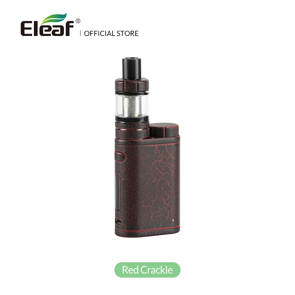 [RU/FR/ES] Eleaf iStick Pico Mod/iStick Pico 75 Вт комплект с MELO III мини распылитель коробка мод в EC головы 2 мл Melo 3 E сигареты - Цвет: Red Crackle Kit