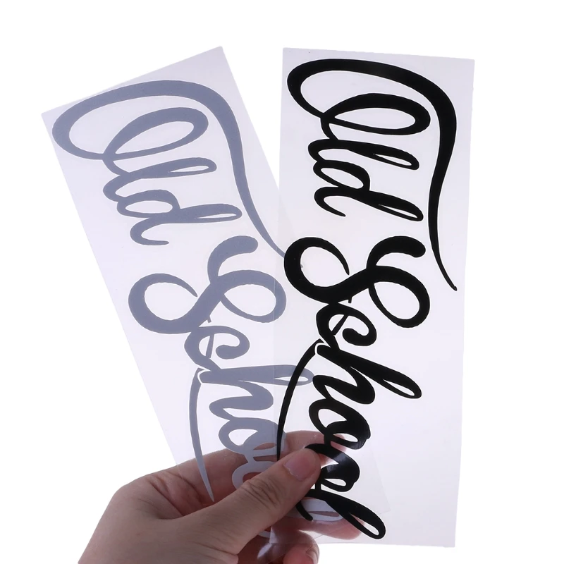 

19x7CM OLD SCHOOL Vinyl Custom Classic Car Styling Decal Sticker Car Accessories