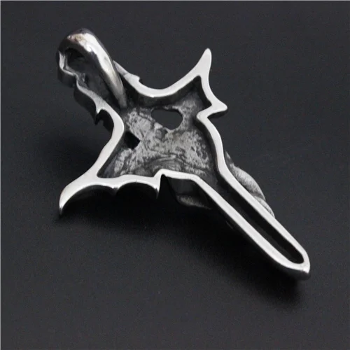 Мужской кулон из нержавеющей стали с мечом тиамата и дракона theblast | Украшения