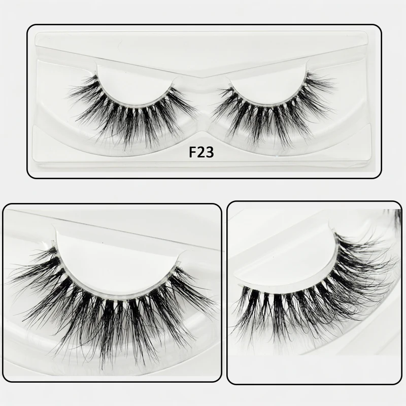 Eyelashes Transparent Band False Handmade 3D Mink Lashes Invisible Eyelash Extensions Maquillage Makeup Cilios | Красота и здоровье